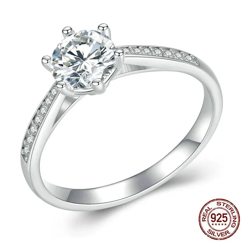 LUX Moissanite Ring Diamond Moissanite Ring