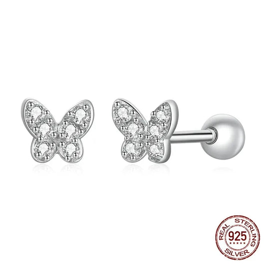 LUX Cute Butterfly Stud Earrings