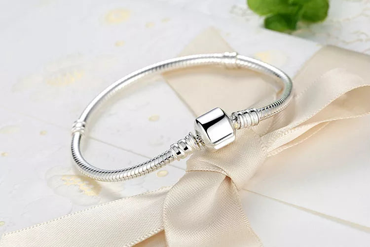 LUX Sterling Silver Snake Chain Bangle & Bracelet