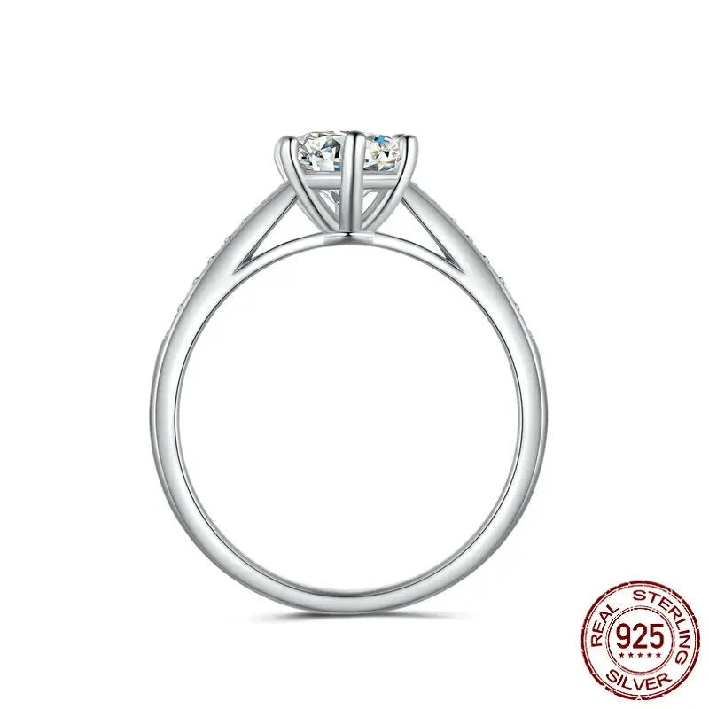 LUX Moissanite Ring Diamond Moissanite Ring