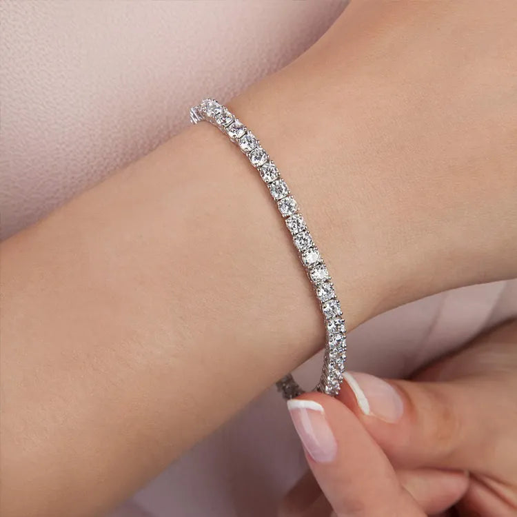 LUX Sterling Silver Women Adjustable Bracelet