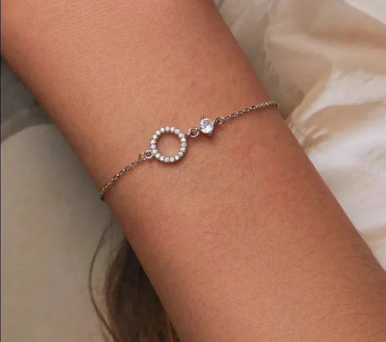 LUX Simple Ring Bracelet for Women Simple Basic Bracelet