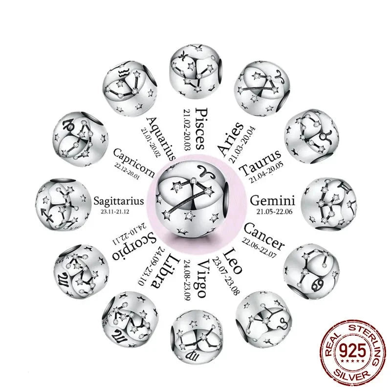 LUX Vintage Star Sign Zodiac Charms