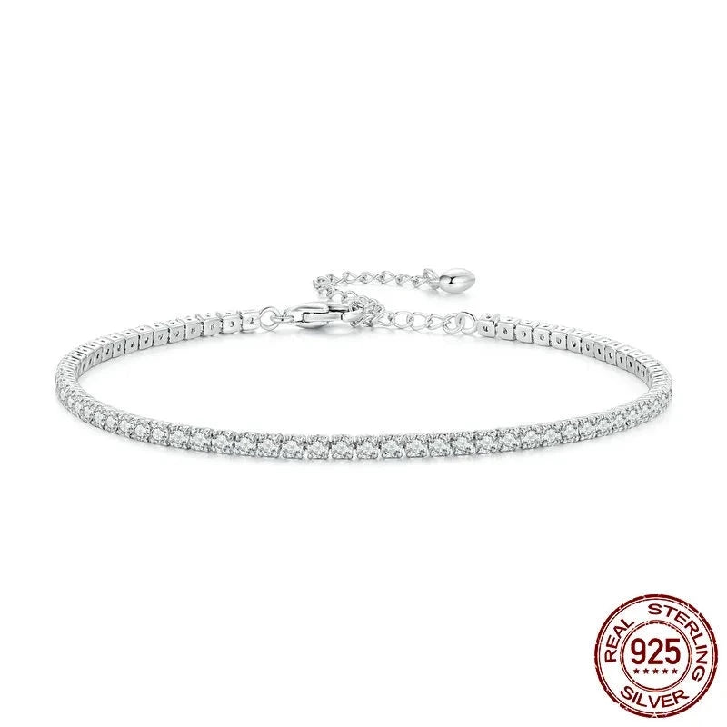 LUX Sterling Silver Women Adjustable Bracelet